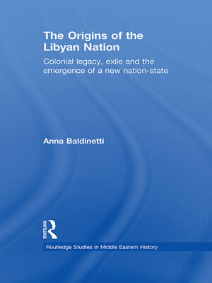 cover image of The Origins of the Libyan Nation